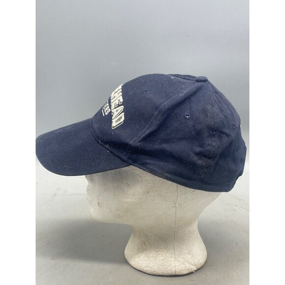 moosehead outfitters baseball hat cap blue hook &amp; loop adjustable one size R - Picture 2 of 5